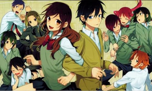 Puzzle 1000 Teile Japanisches Anime Horimiya Wandkunst Poster Holz Spielzeug für Erwachsene Dekompressionsspielzeug Gq160Zy 38x26CM Puzzle 1000 Teile Japanisches Anime Horimiya Wandkunst Poster Holz Spielzeug für Erwachsene Dekompressionsspielzeug Gq160Zy 38x26CM von VRYOP
