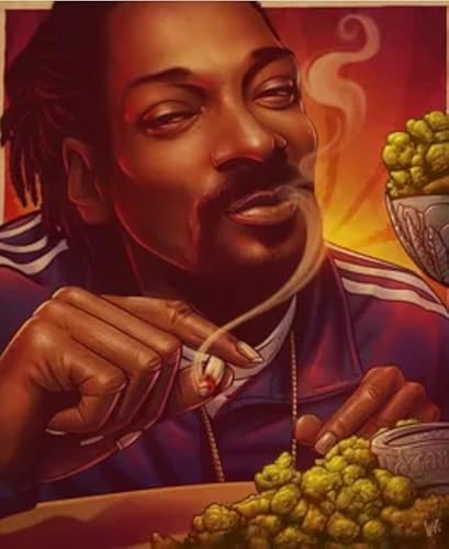 Puzzle 1000 Teile Rapper Snoopadelic Bilder Puzzles Lernspielzeug für Erwachsene Xy399Qw 38x26CM von VRYOP