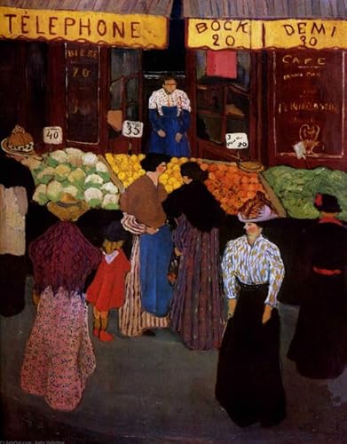 Puzzle 1000 Teile Vallotton Kunstwerk Poster Reproduktion Spielzeug Erwachsene Dekompressionsspiel Xy182Qw 38x26CM von VRYOP