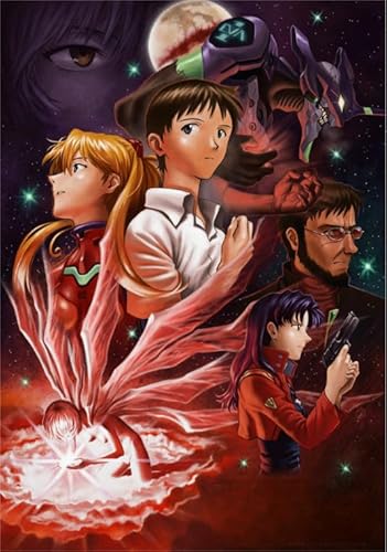 Puzzle 1000 japanische Anime-Evangelion-Poster für Erwachsene, Lernspielzeug, Puzzles, Xy158Qw, 70 x 50 cm Puzzle 1000 japanische Anime-Evangelion-Poster für Erwachsene, Lernspielzeug, Puzzles, Xy158Qw, 70 x 50 cm von VRYOP