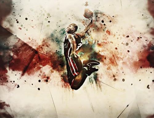 Puzzle 2000 Teile, Basketballspieler, Dwyanes-Poster, lustiges Puzzle für Erwachsene, Spielzeug, Qp136Ws, 70 x 100 cm Puzzle 2000 Teile, Basketballspieler, Dwyanes-Poster, lustiges Puzzle für Erwachsene, Spielzeug, Qp136Ws, 70 x 100 cm von VRYOP