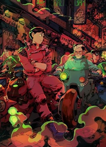 Puzzle 2000 Teile, Japanisches Anime-Poster Katsuhiros K, lustiges Puzzle für Erwachsene, Xy105Qw, 100 x 70 cm von VRYOP