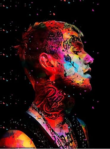 Puzzle 2000 Teile Bild Rapper LilPeep für Erwachsene Familienspiele Lernspielzeug Xy48Qw 100x70CM von VRYOP