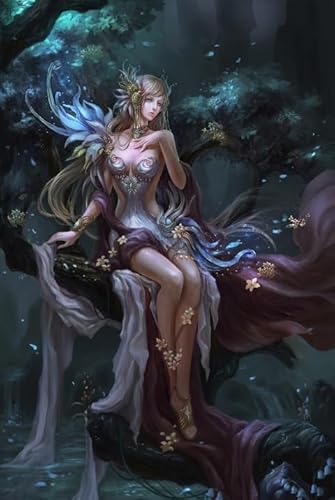 Puzzle 2000 Teile Fantasy Color Art Poster Puzzle Für Erwachsene Lernspiel Familiendekompressionsspielzeug Qp15Ws 100x70CM von VRYOP