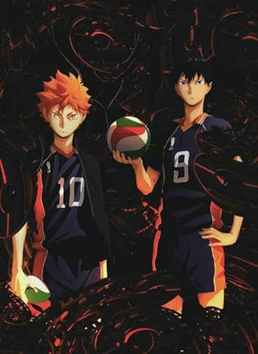Puzzle 2000 Teile Japanischer Anime Haikyuu!! Bilder Spielzeug für Erwachsene Dekompressionsspiel Xy511Qw 100x70CM von VRYOP