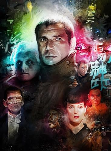Puzzle 2000 Teile K Retro Thriller Science Fiction Filmplakat Dekompressionsspiel Für Erwachsene Spielzeug Gq146Zy 70x100CM von VRYOP