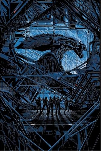 Puzzle 2000 Teile Klassische Horrorfilme Action-Thriller Filmplakat Puzzles Lernspielzeug für Erwachsene Gq693Zy 70x100CM von VRYOP