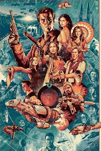 Puzzle 2000 Teile Klassisches TV-Show-Poster-Puzzle für Erwachsene Lernspiel Familiendekompressionsspielzeug Xy553Wk 70x100CM von VRYOP