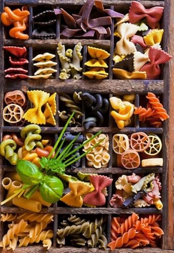 Puzzle 2000 Teile Zusammenbauen Küchenbilder Pasta für Erwachsene Familienspiele Lernspielzeug Qp308Ws 100x70CM von VRYOP