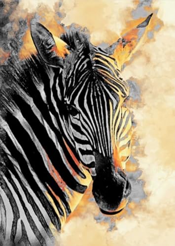 Puzzle mit Tierkunst-Poster, 1000 Teile, Puzzle für Erwachsene, Familien-Dekompressionsspiele, Xy634Wk, 50 x 70 cm von VRYOP