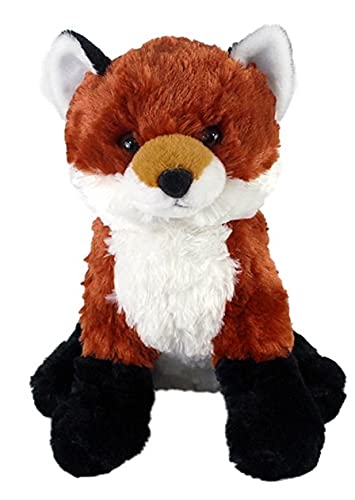 VRasehorn Fuchs ca 30cm sitzend Kuscheltier, Supersüß Plüschtier, Plüsch Fox von VRasehorn