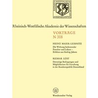 Die Wirkung bedeutender Forscher und Lehrer — Erlebtes aus fünfzig Jahren von VS Verlag für Sozialwissenschaften