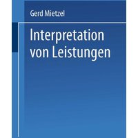 Interpretation von Leistungen von VS Verlag für Sozialwissenschaften