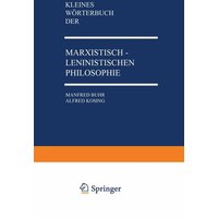 Kleines Wörterbuch der Marxistisch-Leninistischen Philosophie von VS Verlag für Sozialwissenschaften