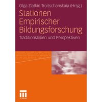 Stationen Empirischer Bildungsforschung von VS Verlag für Sozialwissenschaften