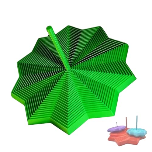 3D Printed Fidget Toy, Erweiterbares Fraktales Sechseck Mit Griff,Sinneswerkzeuge zur Entspannung von Stress, Geschenke für Erwachsene und Kinder 3D Printed Fidget Toy, Erweiterbares Fraktales Sechseck Mit Griff,Sinneswerkzeuge zur Entspannung von Stress, Geschenke für Erwachsene und Kinder von VSFJZJKJ