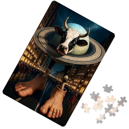 Puzzleteile Papier, Italian Brainrot Animals Puzzle Spielzeug für Heimdekoration, üBerraschungsgeschenke, Geeignet für Fans, Kinder, Erwachsene von VSFJZJKJ