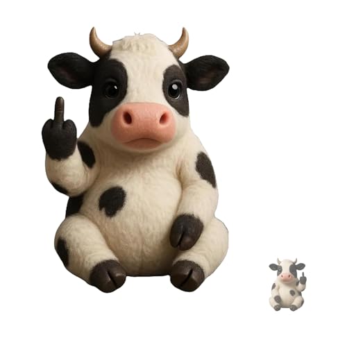 Tier Mit Mittelfinger, Süße Plüsentiere, Humorvolle Desktop-Dekoration, Stresslinderung, Emotionale Unterstützung Spielzeug, Lustige Geschenke Für Satirische Freunde von VSFJZJKJ