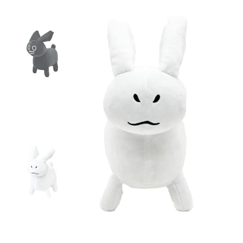 VSFJZJKJ Kuscheltier Kaninchen, Weiche Festdekoration, SüßEs Und Lustiges Emotion-Design, Einzigartiges Und Charmantes, StresslöSendes PlüSchen FüR Freunde, Familie Und Kinder von VSFJZJKJ