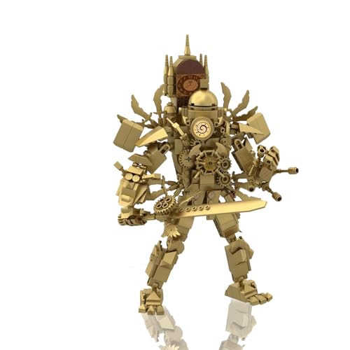VSFJZJKJ Titan Cameraman, Titan Clock Man Block Set, Erwachsene Entpacken Spielzeug, Kreative Block Geschenke, Eltern und Kinder Interaktives Spielzeug von VSFJZJKJ