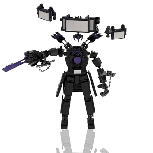 VSFJZJKJ Titan Cameraman, Titan Clock Man Block Set, Erwachsene Entpacken Spielzeug, Kreative Block Geschenke, Eltern und Kinder Interaktives Spielzeug von VSFJZJKJ