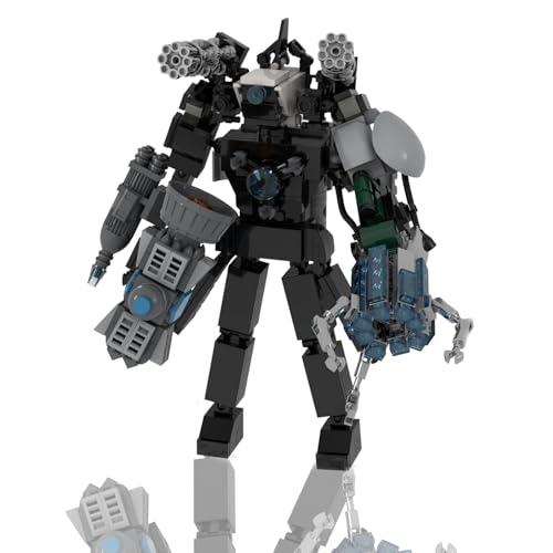 VSFJZJKJ Titan Cameraman, Titan Clock Man Block Set, Erwachsene Entpacken Spielzeug, Kreative Block Geschenke, Eltern und Kinder Interaktives Spielzeug von VSFJZJKJ