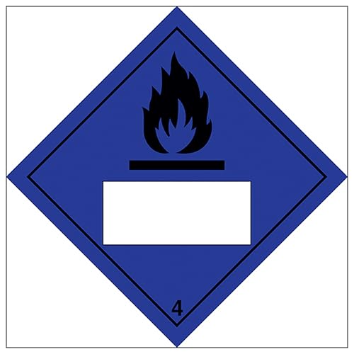 V Safety Dangerous When Wet 4 UN Substance Numbering 100 x 100 mm, selbstklebendes Vinyl-Sicherheitsschild, leuchtet im Dunkeln, 100 x 100 mm V Safety Dangerous When Wet 4 UN Substance Numbering 100 x 100 mm, selbstklebendes Vinyl-Sicherheitsschild, leuchtet im Dunkeln, 100 x 100 mm von VSafety