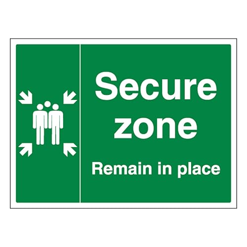 V Safety Secure Zone with Family – Stay in Place 300 x 200 mm – selbstklebendes Vinyl-Sicherheitsschild V Safety Secure Zone with Family – Stay in Place 300 x 200 mm – selbstklebendes Vinyl-Sicherheitsschild von VSafety