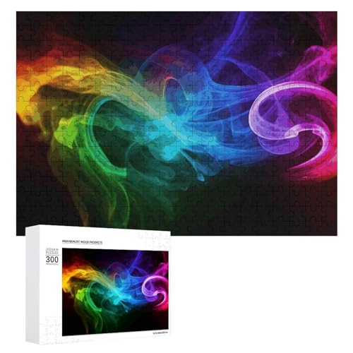 Puzzles mit 300 Teilen, personalisiertes Puzzle, Regenbogenrauch, Fotos, Puzzle für Familie, Bilderpuzzle für Erwachsene, Hochzeit, Geburtstag Puzzles mit 300 Teilen, personalisiertes Puzzle, Regenbogenrauch, Fotos, Puzzle für Familie, Bilderpuzzle für Erwachsene, Hochzeit, Geburtstag von VTCTOASY
