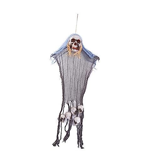 VTIDOBE Gruselige Skelette, Halloween-Party-Dekorationen, für drinnen und draußen, Sensenmann, Hofzubehör VTIDOBE Gruselige Skelette, Halloween-Party-Dekorationen, für drinnen und draußen, Sensenmann, Hofzubehör von VTIDOBE
