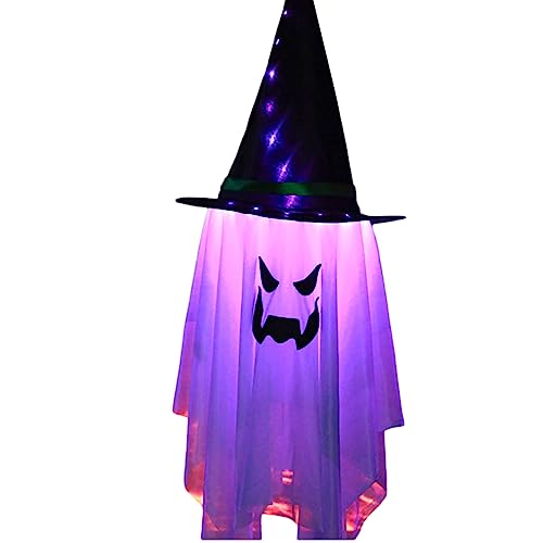 VTIDOBE Halloween-Dekofigur, gesichtsloses Puppenornament, Halloween-Licht, Zwergdekorationen, Anhänger, Party-Dekoration, Lichterkette VTIDOBE Halloween-Dekofigur, gesichtsloses Puppenornament, Halloween-Licht, Zwergdekorationen, Anhänger, Party-Dekoration, Lichterkette von VTIDOBE