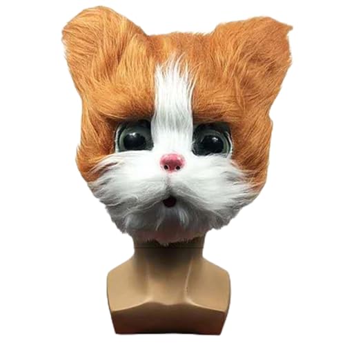 VTIDOBE Halloween Wolf Bär für Katze Panda Blutiges Plüschtier für Kopf für Cosplay Maskerade Party Requisiten VTIDOBE Halloween Wolf Bär für Katze Panda Blutiges Plüschtier für Kopf für Cosplay Maskerade Party Requisiten von VTIDOBE