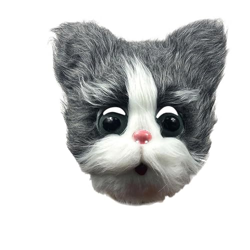 VTIDOBE Halloween Wolf Bär für Katze Panda Blutiges Plüschtier für Kopf für Cosplay Maskerade Party Requisiten VTIDOBE Halloween Wolf Bär für Katze Panda Blutiges Plüschtier für Kopf für Cosplay Maskerade Party Requisiten von VTIDOBE