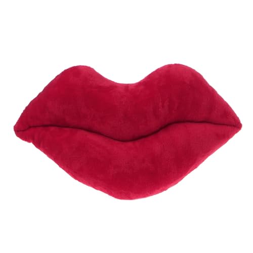 VTIDOBE Kissen mit großen Lippen, gefülltes Plüschtier für Puppe, Auto, für Sitz, Valentinstag, Spielzeug, Puppenträger VTIDOBE Kissen mit großen Lippen, gefülltes Plüschtier für Puppe, Auto, für Sitz, Valentinstag, Spielzeug, Puppenträger von VTIDOBE