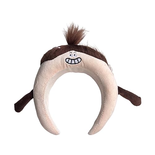 VTIDOBE Lustige breite Haarbänder, Foto-Requisiten, Cartoon-Haarband, Party-Kopfschmuck, Zöpfe, gepolstertes Stirnband für Musikfestivals VTIDOBE Lustige breite Haarbänder, Foto-Requisiten, Cartoon-Haarband, Party-Kopfschmuck, Zöpfe, gepolstertes Stirnband für Musikfestivals von VTIDOBE