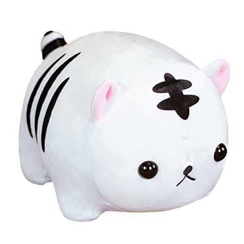 VTIDOBE Weiches Plüschtier mit Tiger-Motiv, für Kinder, Heimdekoration, Kindergärten, Spielzimmer, verwendet als Kissen, Bürokissen, Tiger-Plüsch, Stofftier-Spielzeug VTIDOBE Weiches Plüschtier mit Tiger-Motiv, für Kinder, Heimdekoration, Kindergärten, Spielzimmer, verwendet als Kissen, Bürokissen, Tiger-Plüsch, Stofftier-Spielzeug von VTIDOBE