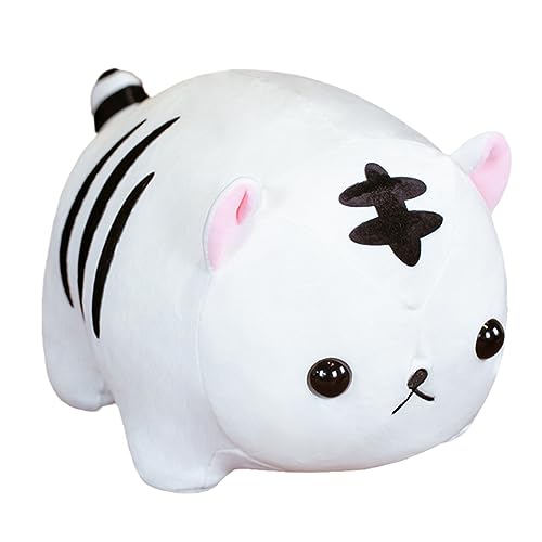 VTIDOBE Weiches Plüschtier mit Tiger-Motiv, für Kinder, Heimdekoration, Kindergärten, Spielzimmer, verwendet als Kissen, Bürokissen, Tiger-Plüsch, Stofftier-Spielzeug VTIDOBE Weiches Plüschtier mit Tiger-Motiv, für Kinder, Heimdekoration, Kindergärten, Spielzimmer, verwendet als Kissen, Bürokissen, Tiger-Plüsch, Stofftier-Spielzeug von VTIDOBE