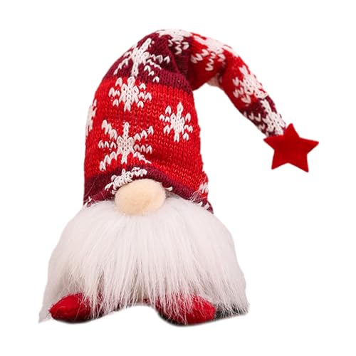 VTIDOBE Weihnachts-Zwergpuppe, Weihnachtsmann, Rudolph, Tomte, Rudolph, schwedische Erntezeit, Dekoration für Einweihungsfeiern, Weihnachtsdekoration, drinnen von VTIDOBE