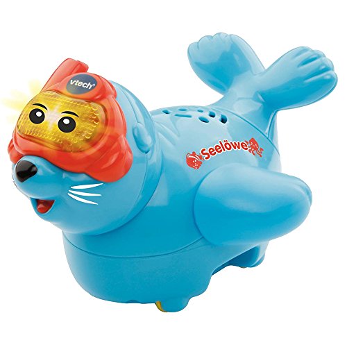 VTech TUT TUT Baby Badewelt - Seelöwe – Interaktives Badespielzeug mit Musik, Geräuschen und Lichtern – Für Kinder von 1-5 Jahren VTech TUT TUT Baby Badewelt - Seelöwe – Interaktives Badespielzeug mit Musik, Geräuschen und Lichtern – Für Kinder von 1-5 Jahren von VTech Baby