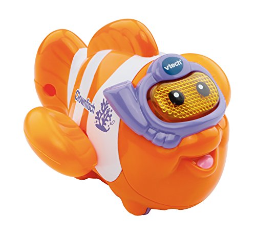 VTech Tut Tut Baby Badewelt - Clownfisch – Interaktives Badespielzeug mit Musik, Geräuschen und Lichtern – Für Kinder von 1-5 Jahren von VTech Baby