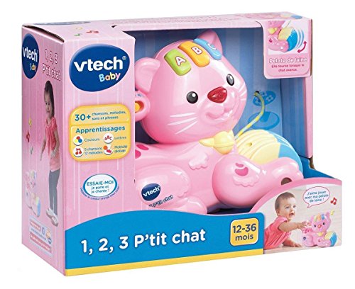 Vtech - 158 255 - zum Ziehen Toy - Kleine Katze 1,2,3 - Rosen von Vtech
