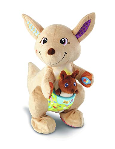 VTech Baby 80-522605 Mama KANGOU-Love UND Ihr Baby Maman Interaktive Tiere, Mehrfarbig von VTech Baby