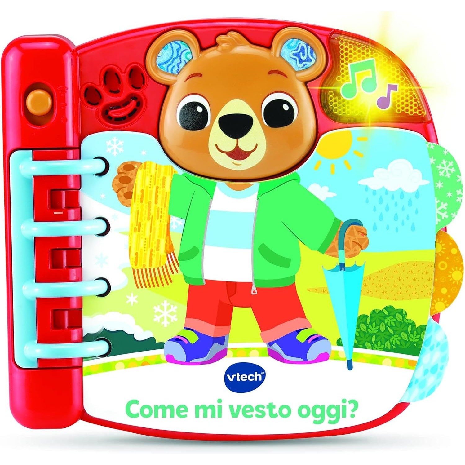 VTech Come Mi Vesto Oggi?-Libro Interattivo e Sensoriale per Bambini VTech Come Mi Vesto Oggi?-Libro Interattivo e Sensoriale per Bambini von VTech