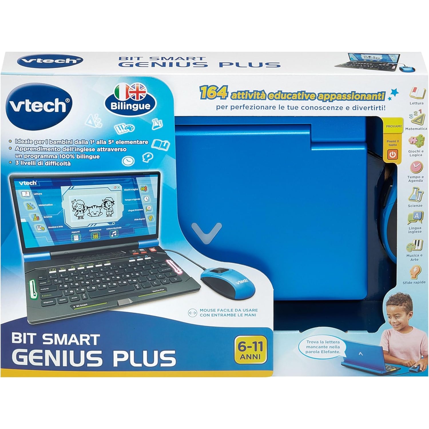 Vtech Bit smart Genius plus Blu-Computer Interattivo Vtech Bit smart Genius plus Blu-Computer Interattivo von VTech