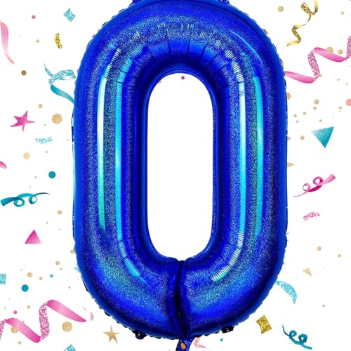 Geburtstag Folienballon Zahl 0, 101 cm Marineblau Luftballons Zahl 0, Helium Ballon Zahl 0, Mädchen Geburtstag Luftballon Deko Hochzeit Jubiläum Fest Party Dekoration - Fliegt mit Helium Geburtstag Folienballon Zahl 0, 101 cm Marineblau Luftballons Zahl 0, Helium Ballon Zahl 0, Mädchen Geburtstag Luftballon Deko Hochzeit Jubiläum Fest Party Dekoration - Fliegt mit Helium von VUCDXOP