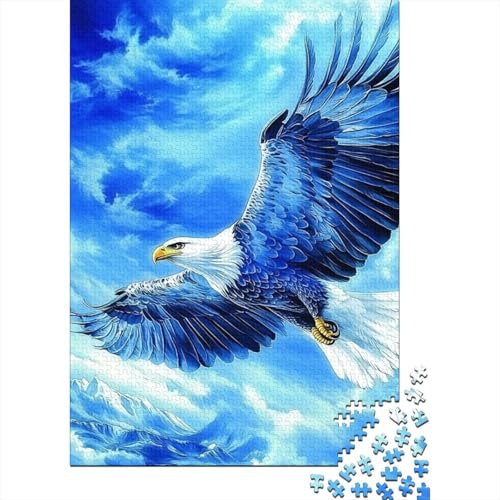 Adler Puzzle 1000 Teile Schwer Puzzle Spielzeug Lernspiel Impossible Herausforderungsspielzeug Für Erwachsene Und Kinder in Bewährter 1000pcs (75x50cm) von VUDBELAFC
