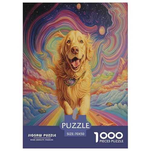 Der Labrador Retriever Puzzle 1000 Teile Schwer Puzzle Spielzeug Lernspiel Impossible Herausforderungsspielzeug Für Erwachsene Kinder 70x50cm/1000pcs Der Labrador Retriever Puzzle 1000 Teile Schwer Puzzle Spielzeug Lernspiel Impossible Herausforderungsspielzeug Für Erwachsene Kinder 70x50cm/1000pcs von VUDBELAFC