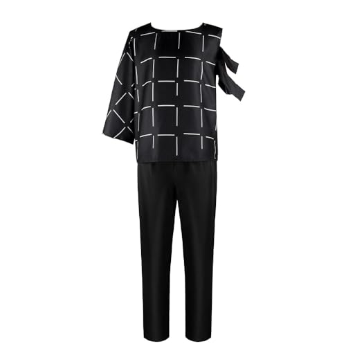 VUEHVO JJK Cosplay-Kostüm, Anime, Okkotsu, Yuta/Mahito, Cosplay-Outfits, komplettes Set, Halloween-Party, Anime-Rollenspiel-Kostüme für Herren, Schwarz , S VUEHVO JJK Cosplay-Kostüm, Anime, Okkotsu, Yuta/Mahito, Cosplay-Outfits, komplettes Set, Halloween-Party, Anime-Rollenspiel-Kostüme für Herren, Schwarz , S von VUEHVO