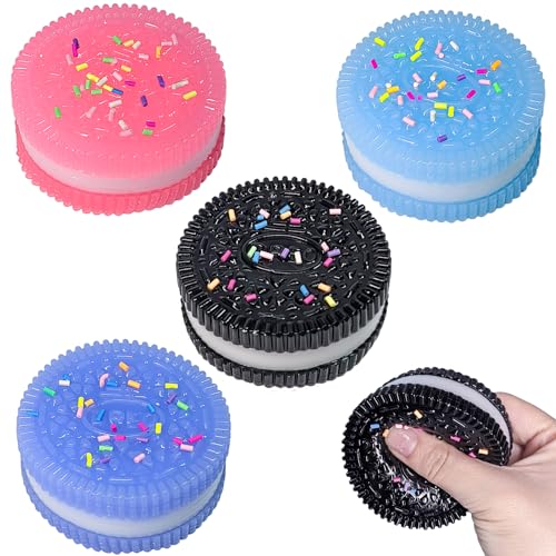 Squishy Toy, 4 Stück Squishy Keks Squeeze Spielzeug, Squishy Quetsch Antistress Ball Squeeze Cube Stress Sensorische Stressabbau Squeeze Spielzeug für Stress Angstabbau Beruhigung Squishy Toy, 4 Stück Squishy Keks Squeeze Spielzeug, Squishy Quetsch Antistress Ball Squeeze Cube Stress Sensorische Stressabbau Squeeze Spielzeug für Stress Angstabbau Beruhigung von VUL