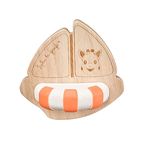 Sophie The Giraffe - So Pure Badeboot aus Gummi und Holz - 1 Stück Sophie The Giraffe - So Pure Badeboot aus Gummi und Holz - 1 Stück von Sophie la girafe